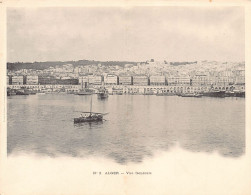 ALGER - Vue Générale - CARTE DOUBLE - Algiers
