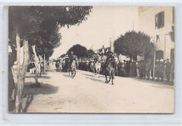 Tunisie - GABÈS - La Revue Du 14 Juillet 1916 - CARTE PHOTO - Ed. Inconnu  - Tunisie