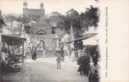 India - OLD DELHI - A Street - Publ. Messageries Maritimes 290 - Indien