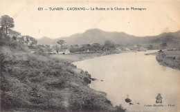 Viet-Nam - CAO BANG - La Rivière Et La Chaîne De Montagnes - Ed. P. Dieulefils 8 - Viêt-Nam