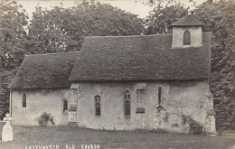 LETCHWORTH (Herts) Old Church - REAL PHOTO - Hertfordshire
