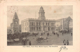 South Africa - PORT ELIZABETH - Post Office, Town Hall, Market Square - Publ. G. B. & Co.  - Südafrika