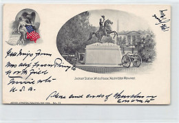 Usa - Washington D.C. - Jackson Statue, White House, Washington Monument - PRIVATE MAILING CARD - Publ. Arthur Livingsto - Washington DC