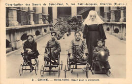 China - HONG KONG - Departure For The Orphans' Walk - Publ. Congregation Of The Sisters Of St. Paul 2 - China (Hong Kong)