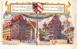 Nürnberg (BY) Toplerhaus - Wassauerhaus - Nach Aquarell V. Heinrich Luckmeyer - Verlag Von Heerdegen-Barbeck In Nürnb - Nuernberg