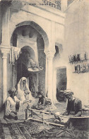 Algérie - ALGER - Intérieur Arabe - Tourneur Sur Bois Et Fileuse De Laine - Ed. E.L. Collection Régence 38 - Algeri