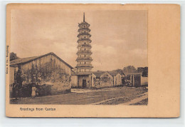 China - GUANGZHOU Canton - Pazhou Pagoda - SEE SCANS FOR CONDITION - Publ. Kruse & Co.  - Chine