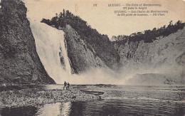 Canada - LES CHUTES DE MONTMORENCY (QC) 276 Pieds De Hauteur - Ed. Neurdein ND Phot. 192 - Cataratas De Montmorency