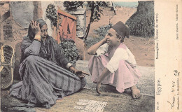 Egypt - Fortune Teller - Publ. F. Khardiache 13 Watercolored - Personnes