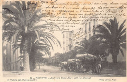 Algérie - Alger MUSTAPHA - Boulevard Victor Hugo, Côté Rue Michelet - Ed. E. Violette 22 - Alger