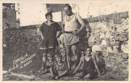 LEVANTO (SP) Famiglia Di S.E. Mussolini Ai Bagni - CARTOLINE FOTO - Ed. Foto Nino De Poi - Autres & Non Classés
