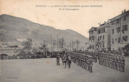 MONACO - La Revue Des Carabiniers Par Son Excellence M. Le Gouverneur - Ed. Derv - Autres & Non Classés