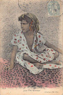 Algérie - Jeune Fille Mauresque - Ed. ND Phot. Neurdein 307 A Aquarellée - Donne