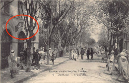 JUDAICA - Algérie - AUMALE Sour El-Ghozlane - Magasin Dreyfus, Grande Rue - Ed. Dreyfus 9 - Jewish