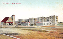 Egypt - HELWAN - Hotel Al Hayat, View From The North - Publ. Dr. Trenkler Co. Hel. 6 - Altri & Non Classificati