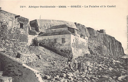 Sénégal - GORÉE - La Falaise Et Le Castel - Ed. Fortier 78bis - Sénégal