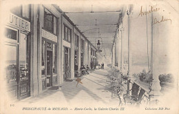 MONACO - Monte-Carlo, La Galerie Charles III - Fleuriste Gilly - Ed. Neurdein N. - Autres & Non Classés