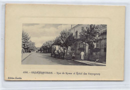 CHLEF Orléansville - Rue De Rome Et Hôtel Des Voyageurs - TIRAGE SUR PAPIER GLACÉ - Ed. Euréka 636 - Chlef (Orléansville)
