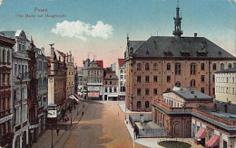 POLSKA Poland - POZNAŃ Posen - Alter Markt Mit Hauptwache - Pologne