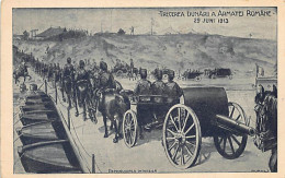 Bulgaro-Romanian War (Second Balkan War) - The Romanian Army Crossing The Danube River (29 June 1913) - Roumanie