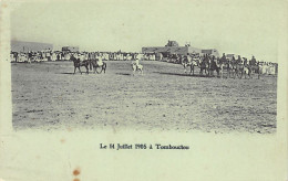 Mali - TOMBOUCTOU - Le 14 Juillet 1905 - Ed. Photo Larger  - Mali