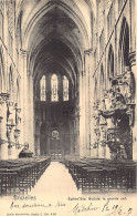 Belgique - BRUXELLES - Église Sainte-Gudulle - La Grande Nef - Ed. Nels Série 1 N. 413 - Autres & Non Classés