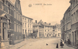 Belgique - HERVE (Liège) Rue Jardon - Herve