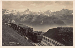 RIGIBAHN (UR) Rigi-Scheidegg Und Die Alpen - Verlag E. Goetz 3881 - Andere & Zonder Classificatie