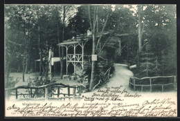 AK Wiesbaden, Gasthaus Schweizerhäuschen Im Nerothal  - Wiesbaden