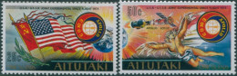 Aitutaki 1975 SG148-149 Apollo Soyuz Space Set MLH - Cookeilanden