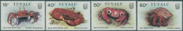 Tuvalu 1986 SG372-375 Crabs Set MNH - Tuvalu (fr. Elliceinseln)