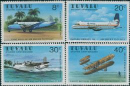Tuvalu 1980 SG153-156 Aviation Set MNH - Tuvalu (fr. Elliceinseln)