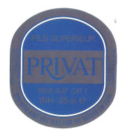 S.V. NOORD EN ZUID - PILS SUPERIEUR - PRIVAT   - 25 CL  -   BIERETIKET  (BE 927) - Birra