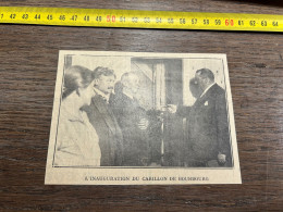 1930 GHI27 L'INAUGURATION DU CARILLON DE BOURBOURG Jef Denyn Carillonneur De Saint-Amand, M Delannoy, - Collections