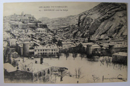 FRANCE - ALPES DE HAUTE PROVENCE - SISTERON - Vue Générale Sous La Neige - Sisteron