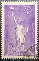 France Y&T N°309 "Statue De La Liberté"  USED. Très Bon Centrage. - Used Stamps