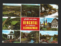 Renchtal Schwarzwald Multi View Foto AK Photo Card Deutschland Htje - Oppenau