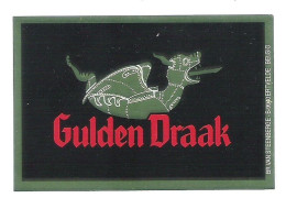 BR. VAN STEENBERGE - ERTVELDE -   GULDEN DRAAK -   BIERETIKET  (BE 936) - Bier