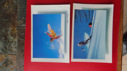 Surf Et Ski 2 Cartes Affranchies - Winter Sports