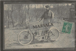 CPA   Motocyclette Début 1900 - Autres & Non Classés