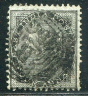 1855 Burma Rangoon India Abroad 4a Blue Paper Sg 35 - Birma (...-1947)