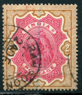 1895 Burma Rangoon India Abroad 2r Sg 107a - Birma (...-1947)