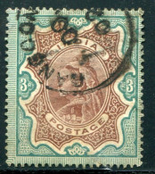 1895 Burma Rangoon India Abroad 3r Sg 108 - Burma (...-1947)