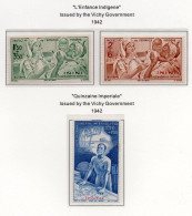 Inini YT PA 1-3 Neuf Sans Charnière XX MNH - Nuevos