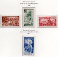 Madagascar YT PA 41-44 Neuf Sans Charnière XX MNH - Poste Aérienne