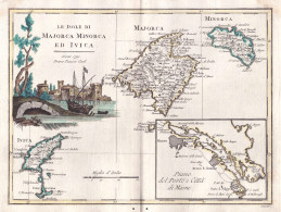 Le Isole Di Majorca Minorca Ed Ivica - Mallorca Menorca Balearic Islands Ibiza Island Insel Espana Spain Spani - Prints & Engravings
