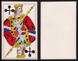 (Kreuz-König) - King Of Clubs / Roi De Trèfle / Playing Card Carte A Jouer Spielkarte Cards Cartes - Jouets Anciens