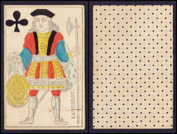 (Kreuz-Bube) Lancelot - Jack Of Clubs / Vallet De Trèfle / Playing Card Carte A Jouer Spielkarte Cards Cartes - Antikspielzeug