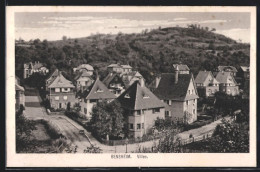 AK Bensheim, Blick Auf Die Villen  - Bensheim