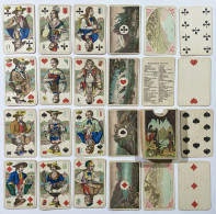 Vues Et Costumes Suisses - Spielkarten / Playing Cards / Cartes A Jouer - Giocattoli Antichi